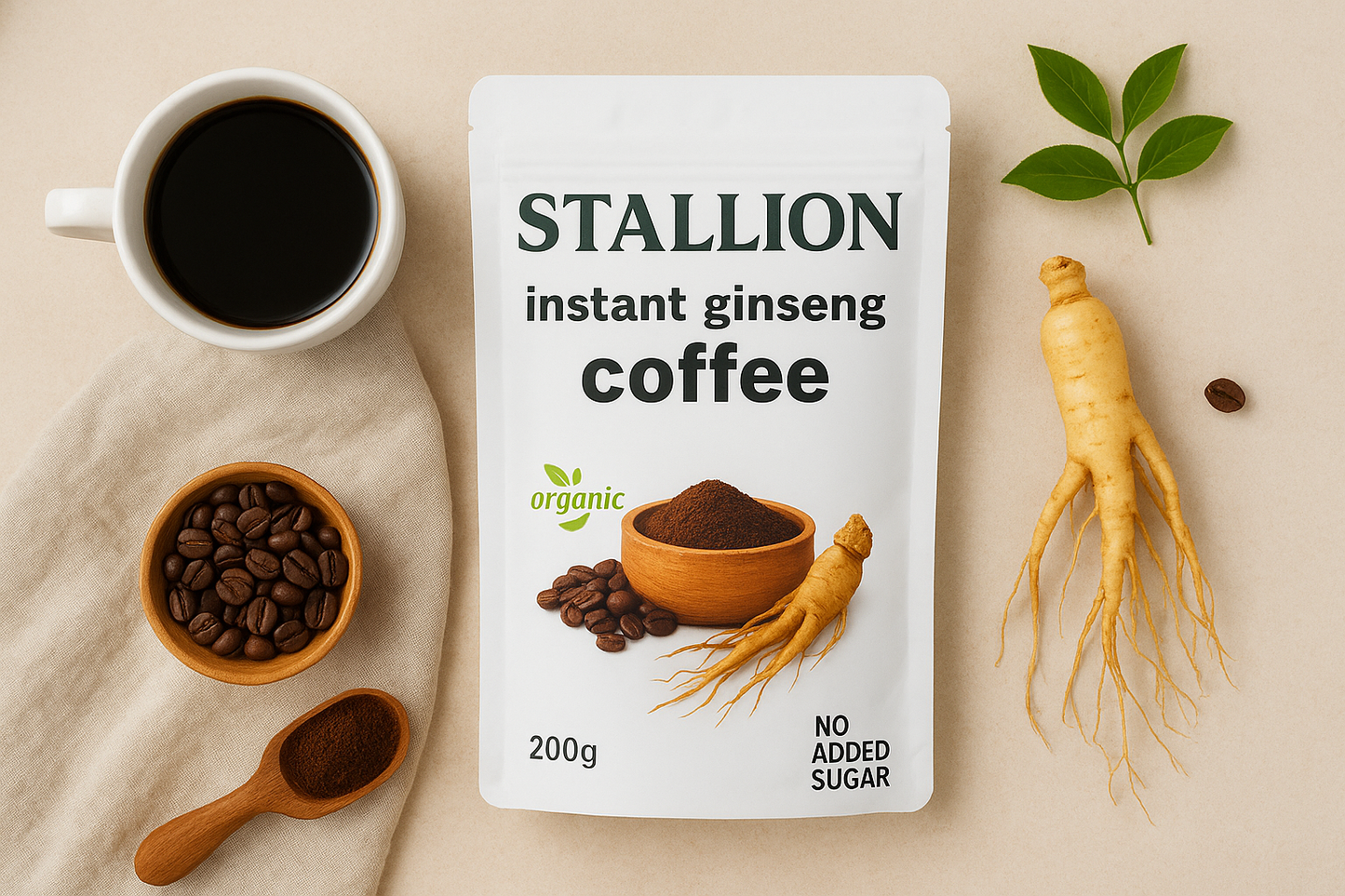 STALLION GINSENG COFFEE